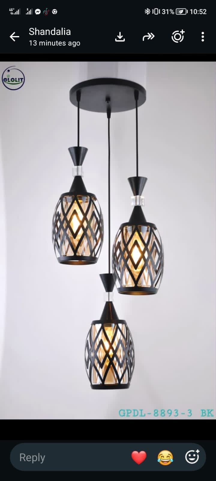Trio Cage Pendant photo 1
