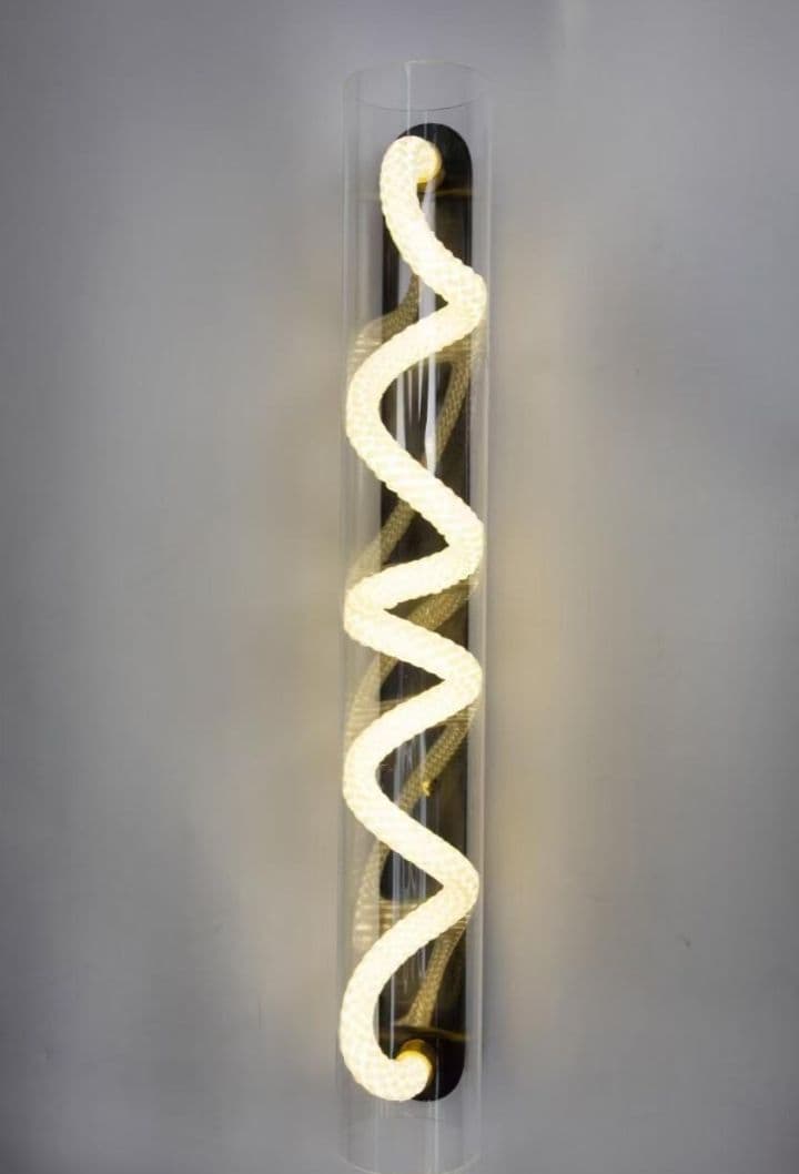 Spiral LED Wall Light photo 1