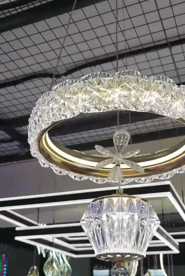Crystal Ceiling Light photo 1