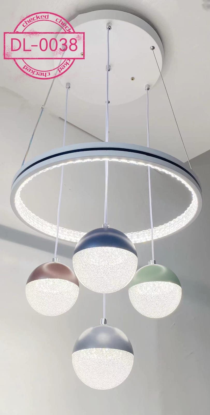 Circle Globe Chandelier photo 1