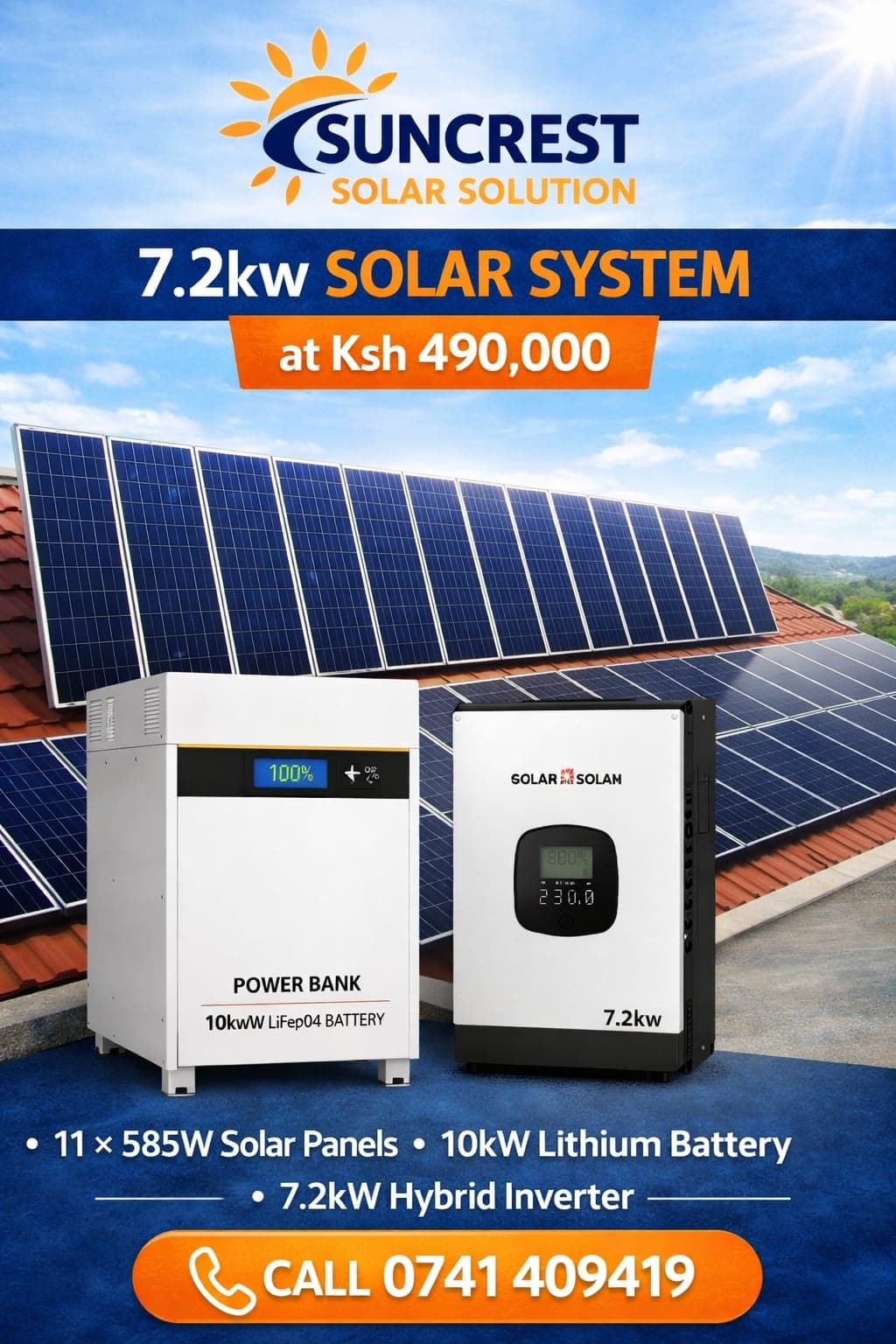 Business 7.2kW photo 1